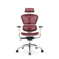 custom logo ergonomic desk for lower pain mesh back black and white office chair